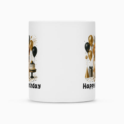 Tasse "Beagle - Happy Birthday" – hunde-shirt.de