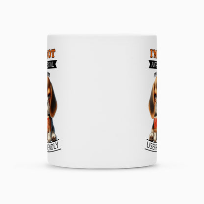 Tasse "Beagle - Anti-Social" – hunde-shirt.de