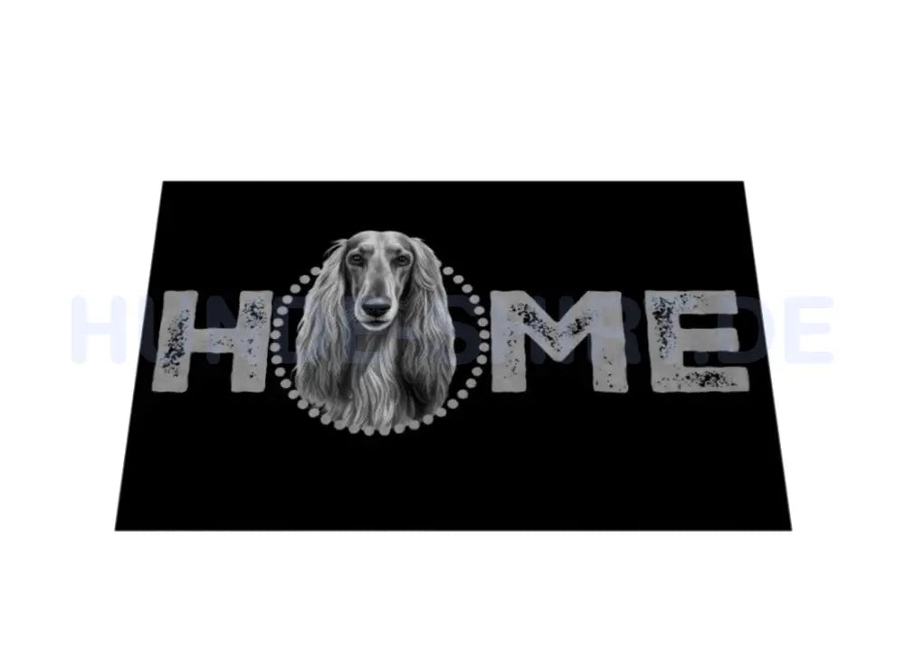 Fußmatte "Afghanischer Windhund - HOME-Edition" – hunde-shirt.de