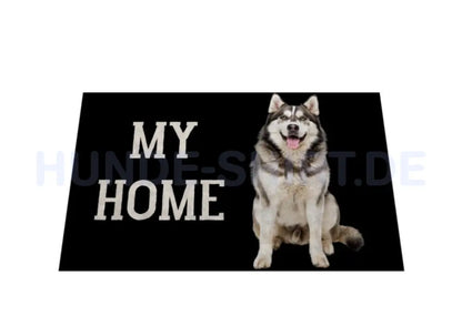 Fußmatte "Alaskan Malamute - My Home" – hunde-shirt.de