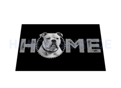 Fußmatte "American Bulldog - HOME-Edition" – hunde-shirt.de