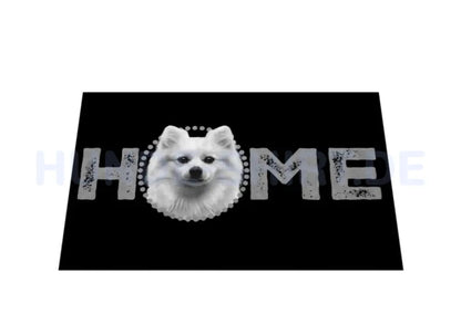 Fußmatte "American Eskimo - HOME-Edition" – hunde-shirt.de