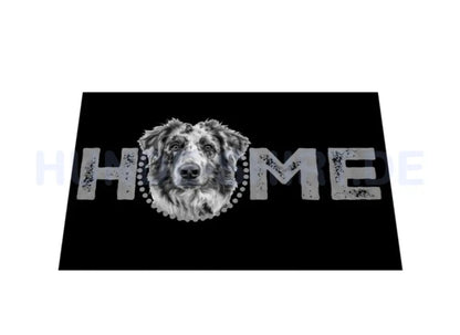 Fußmatte "Australian Shepherd - HOME-Edition" – hunde-shirt.de