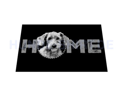 Fußmatte "Bedlington Terrier - HOME-Edition" – hunde-shirt.de