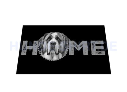 Fußmatte "Bernhardiner - HOME-Edition" – hunde-shirt.de