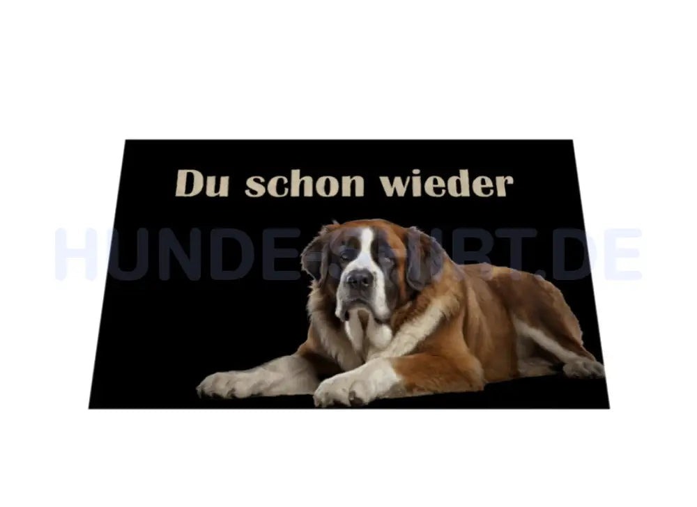 Fußmatte "Bernhardiner" – hunde-shirt.de