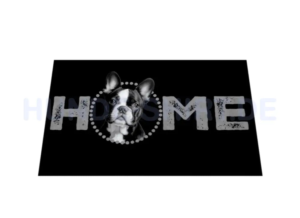 Fußmatte "Boston Terrier - HOME-Edition" – hunde-shirt.de