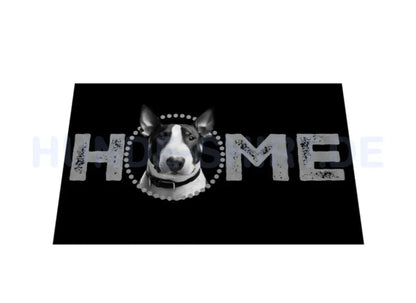 Fußmatte "Bullterrier - HOME-Edition" – hunde-shirt.de