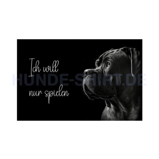 Fußmatte "Cane Corso" Weiß – hunde-shirt.de