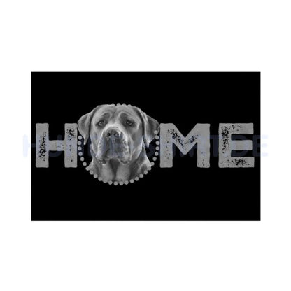 Fußmatte "Cane Corso - HOME-Edition 3" Weiß – hunde-shirt.de