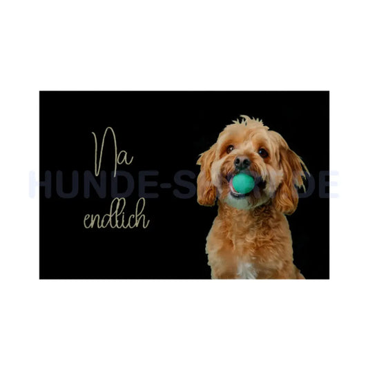 Fußmatte "Cavapoo" Weiß – hunde-shirt.de