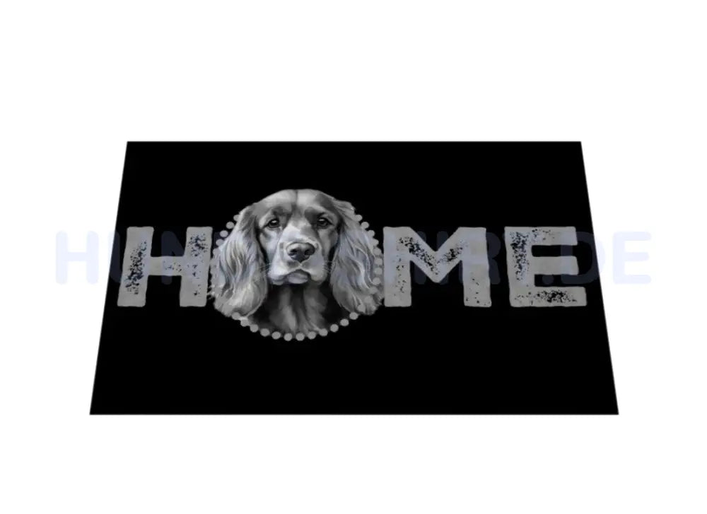 Fußmatte "Cocker Spaniel - HOME-Edition" – hunde-shirt.de