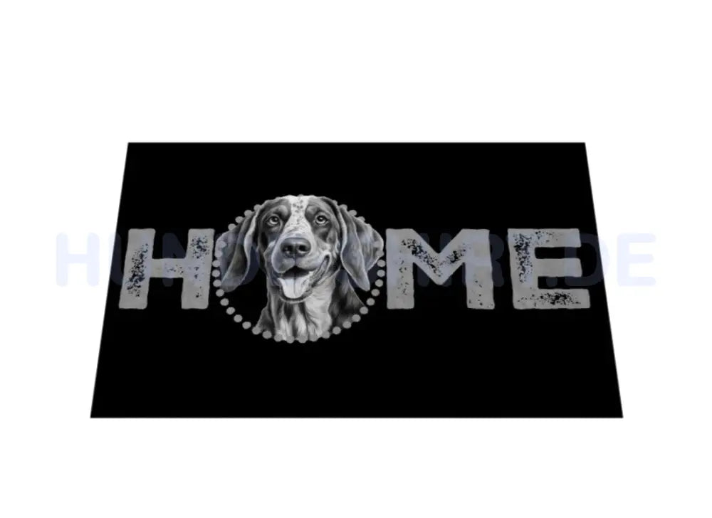 Fußmatte "Coonhound Bluetick - HOME-Edition" – hunde-shirt.de