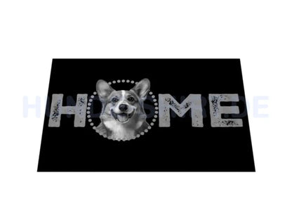 Fußmatte "Corgi Pembroke - HOME-Edition" – hunde-shirt.de