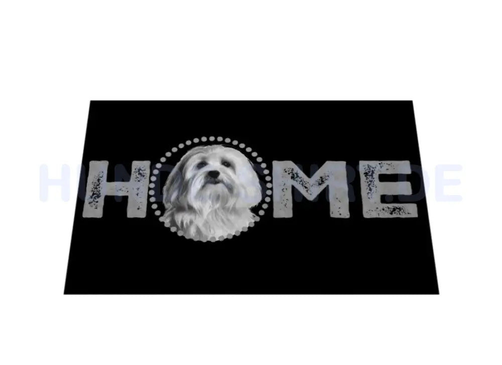 Fußmatte "Coton de Buléar - HOME-Edition" – hunde-shirt.de