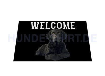 Fußmatte "Curly Coated Retriever - WELCOME" – hunde-shirt.de