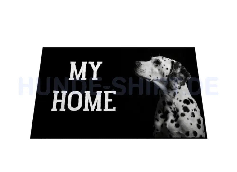 Fußmatte "Dalmatiner - MY HOME" – hunde-shirt.de