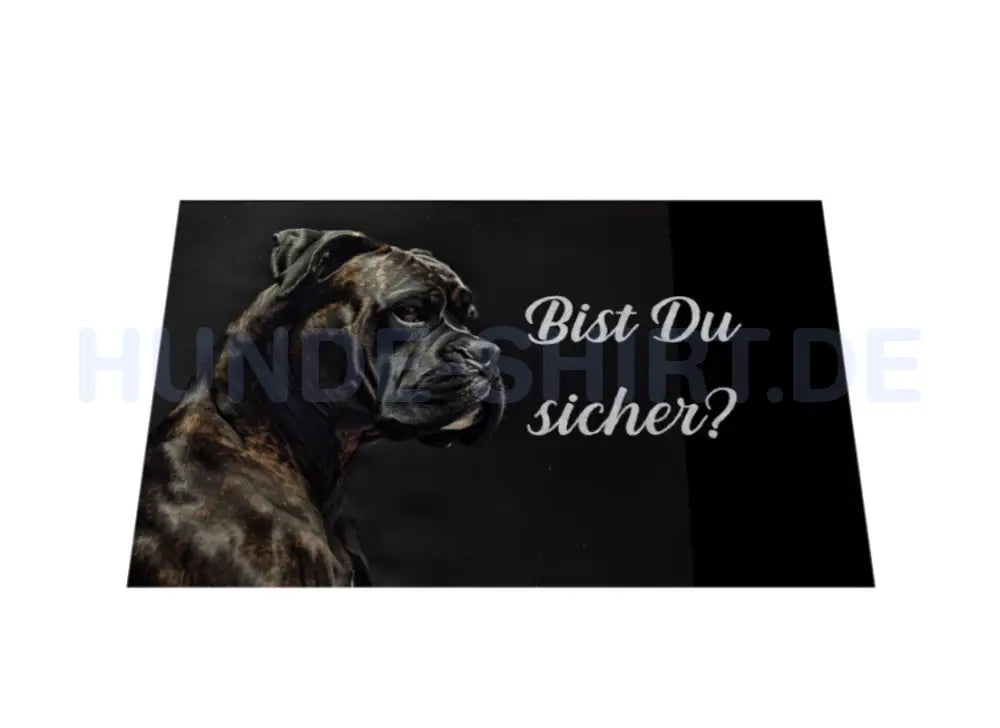 Fußmatte "Deutscher Boxer" – hunde-shirt.de