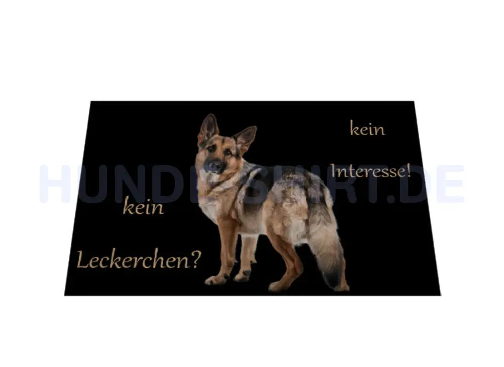 Fußmatte "Deutscher Schäferhund - Leckerchen" – hunde-shirt.de