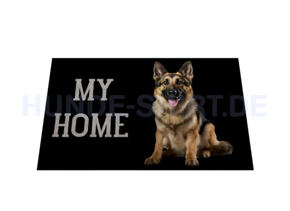 Fußmatte "Deutscher Schäferhund - My Home" – hunde-shirt.de