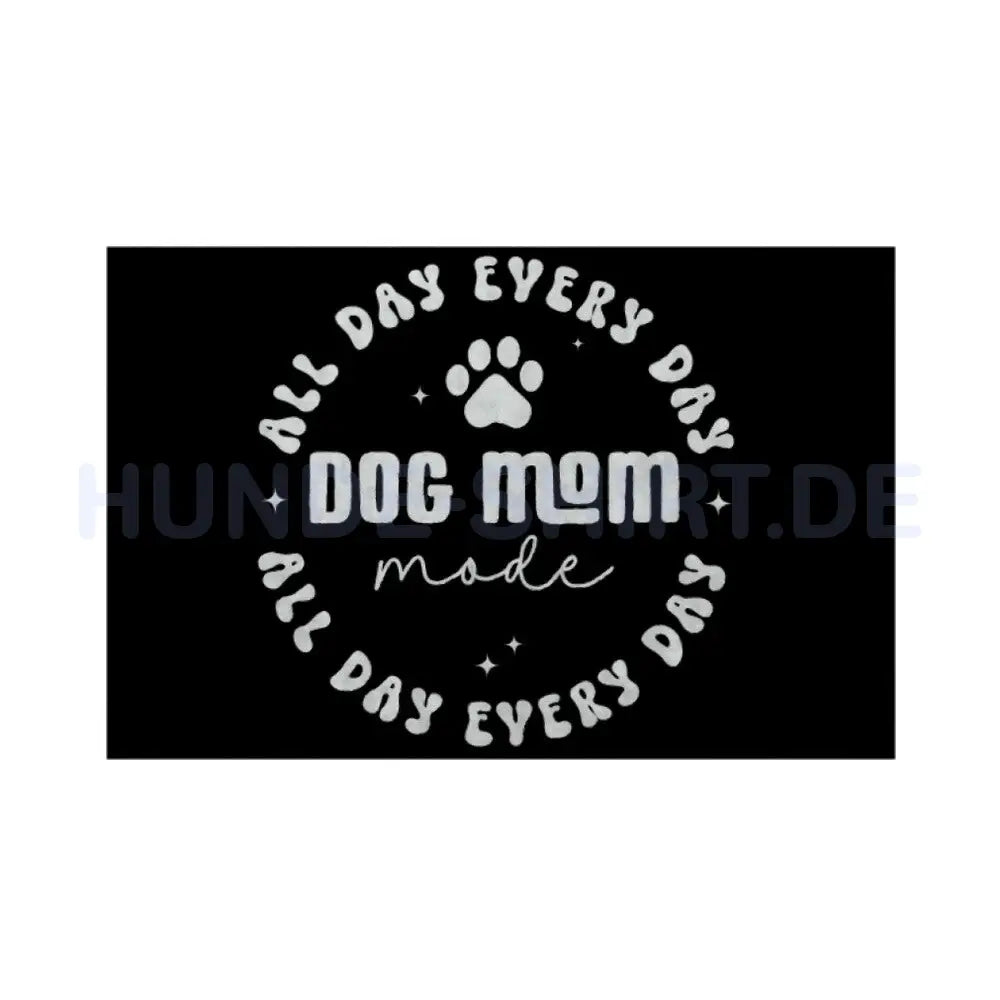 Fußmatte "Dog MOM" Weiß – hunde-shirt.de