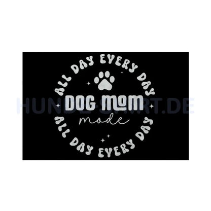 Fußmatte "Dog MOM" Weiß – hunde-shirt.de