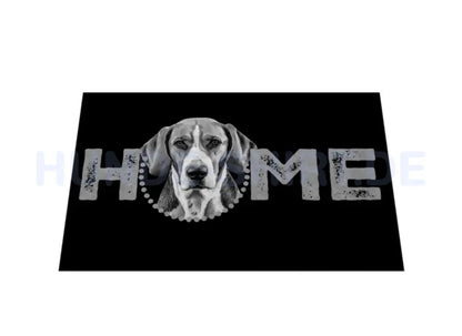 Fußmatte "English Foxhound - HOME-Edition" – hunde-shirt.de