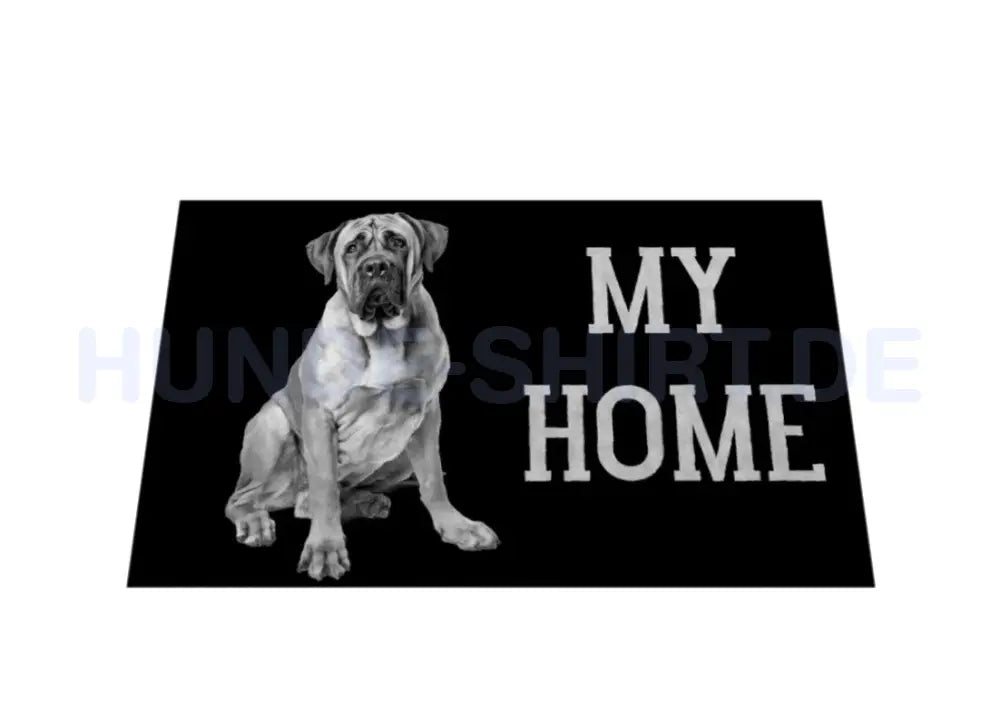 Fußmatte "English Mastiff - My Home II" – hunde-shirt.de