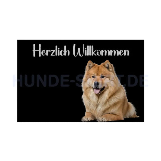 Fußmatte "Eurasier" Weiß – hunde-shirt.de