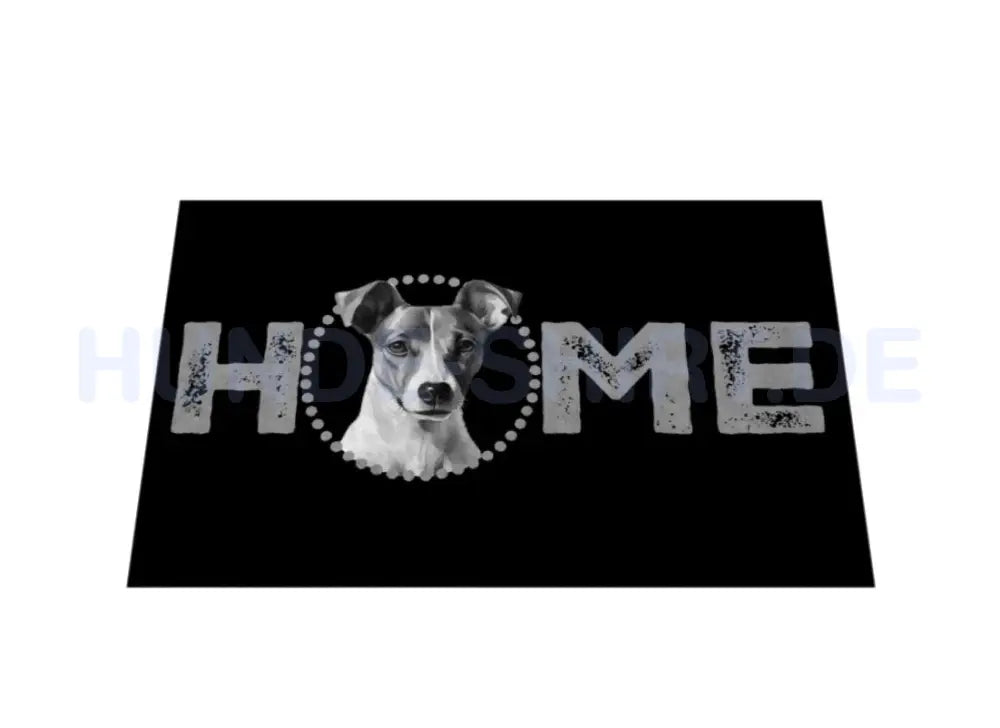 Fußmatte "Foxterrier ( Glatthaar ) - HOME-Edition" – hunde-shirt.de