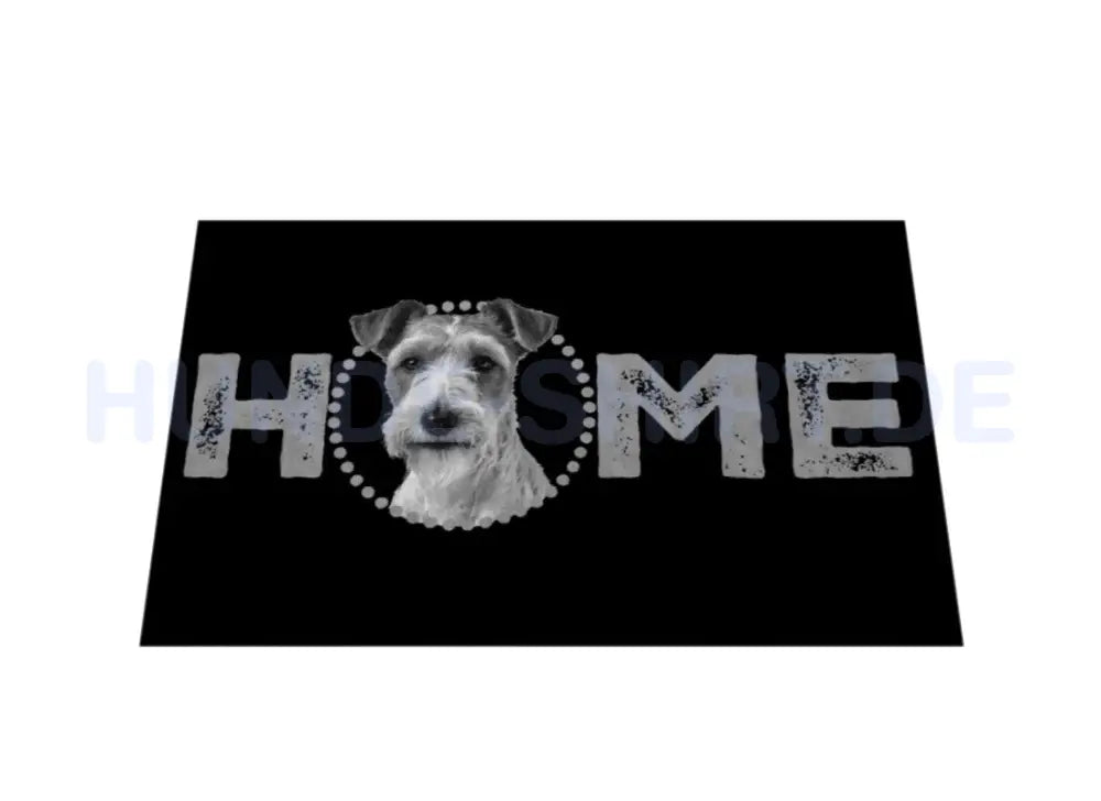 Fußmatte "Foxterrier - HOME-Edition" – hunde-shirt.de