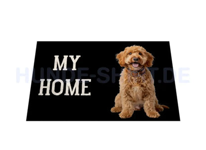 Fußmatte "Golden Doodle - MY HOME" – hunde-shirt.de