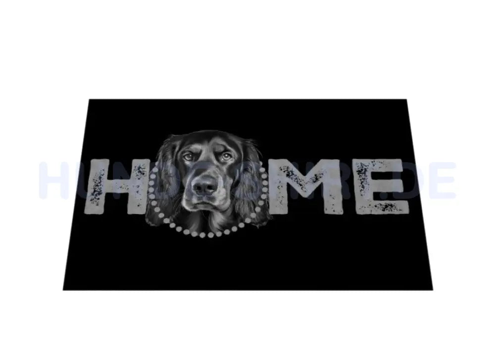 Fußmatte "Gordon Setter - HOME-Edition" – hunde-shirt.de