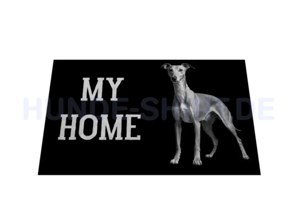 Fußmatte "Greyhound - MY HOME" – hunde-shirt.de