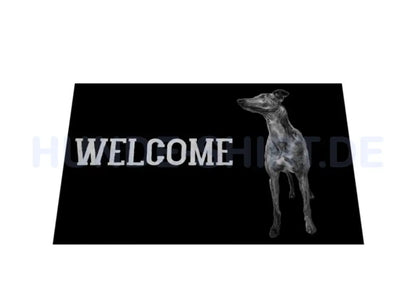 Fußmatte "Greyhound - WELCOME" – hunde-shirt.de