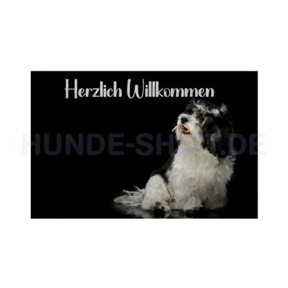 Fußmatte "Havaneser" Weiß – hunde-shirt.de