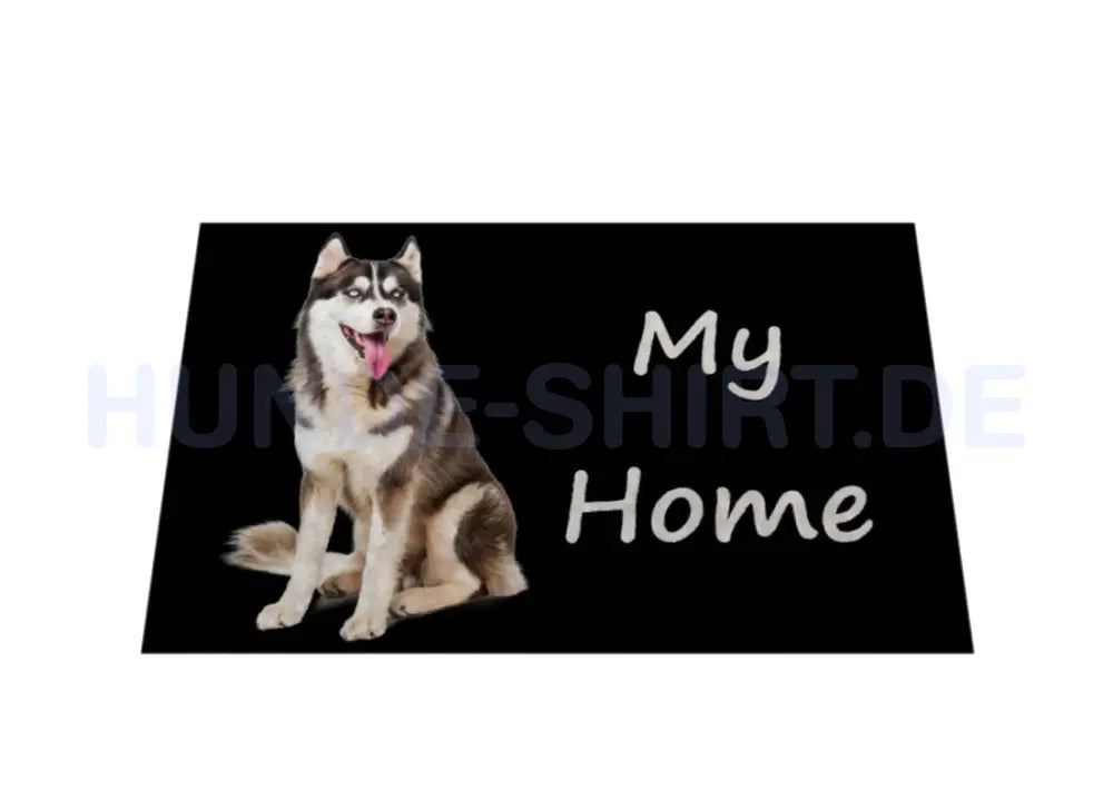 Fußmatte "Husky -My Home" – hunde-shirt.de