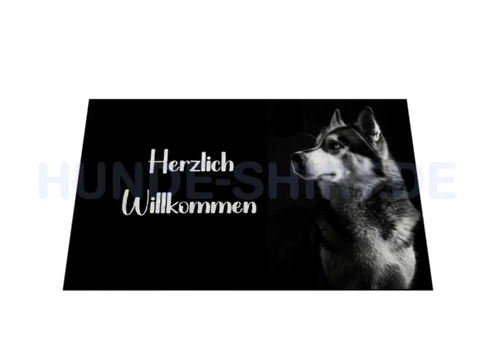 Fußmatte "Husky" – hunde-shirt.de