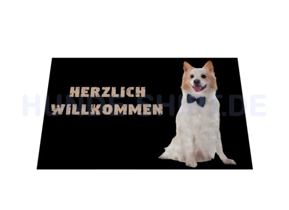 Fußmatte "Icelandic Sheepdog - Herzlich Willkommen" – hunde-shirt.de