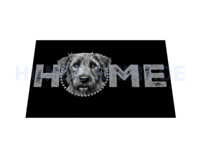 Fußmatte "Irischer Wolfshund - HOME-Edition" – hunde-shirt.de