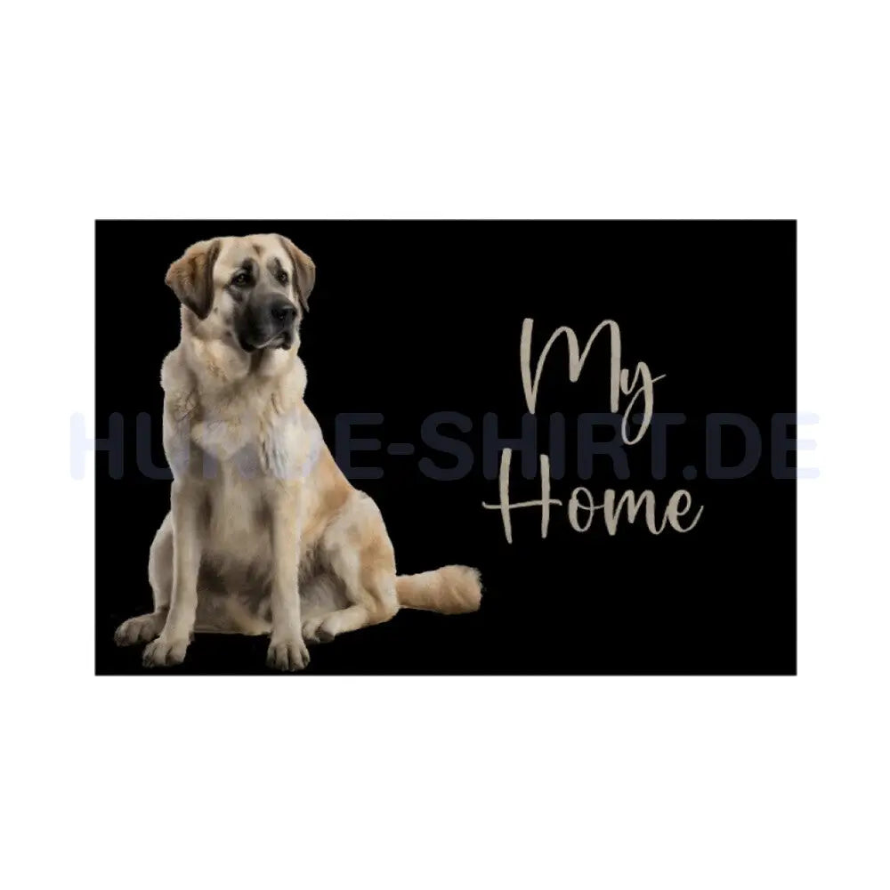 Fußmatte "Kangal - My Home" Weiß – hunde-shirt.de