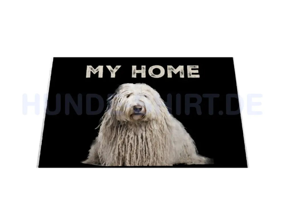 Fußmatte "Komondor - My Home" – hunde-shirt.de