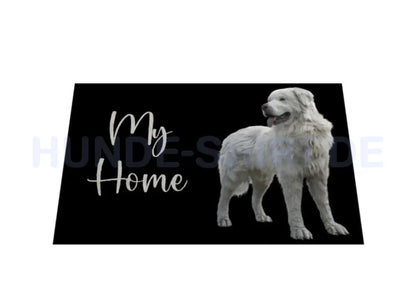 Fußmatte "Kuvasz - My Home" – hunde-shirt.de