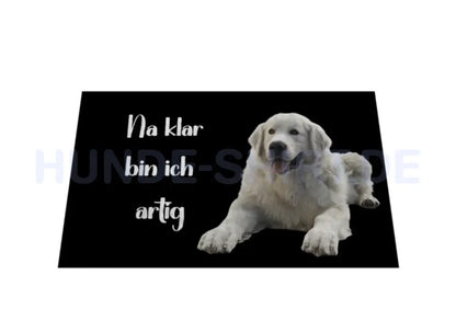 Fußmatte "Kuvasz" – hunde-shirt.de