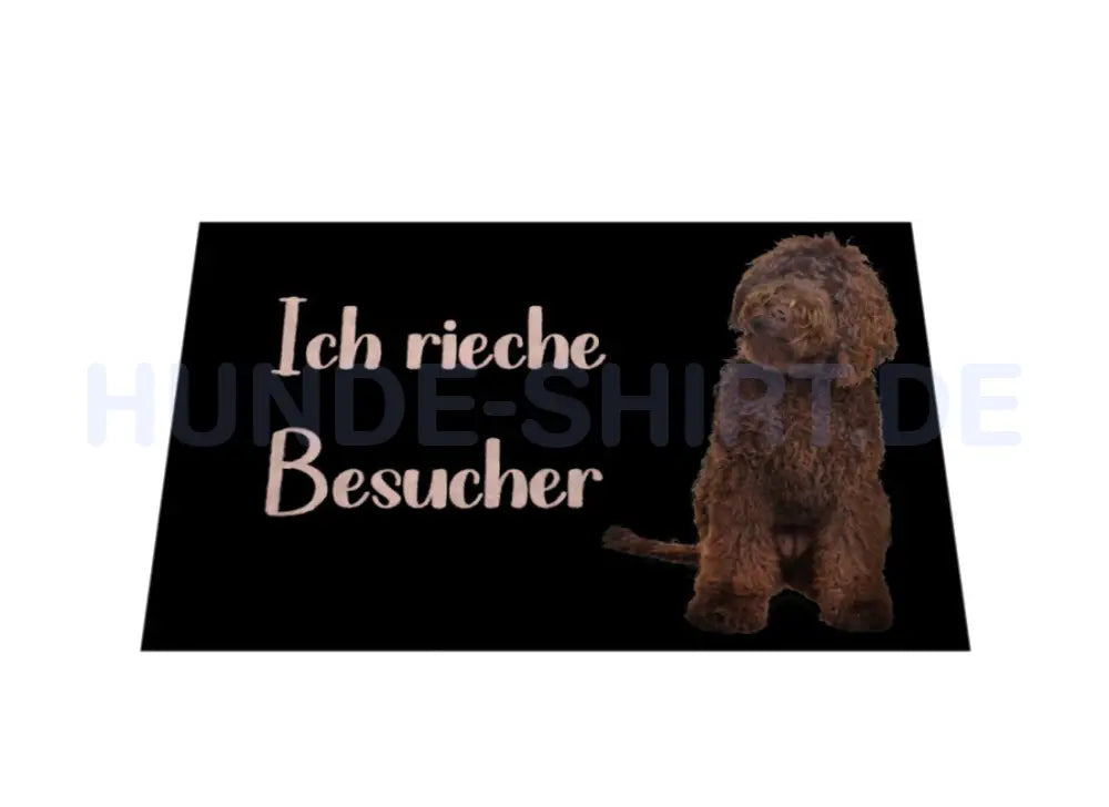 Fußmatte "Labradoodle braun" – hunde-shirt.de