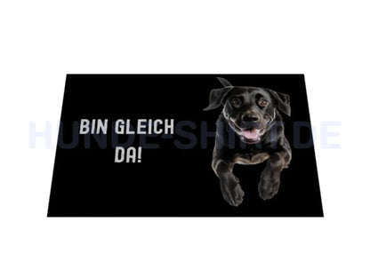 Fußmatte "Labrador Retriever schwarz" – hunde-shirt.de