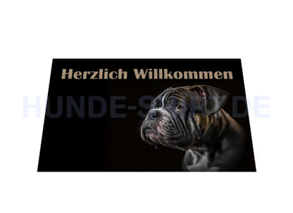 Fußmatte "Old English Bulldog" – hunde-shirt.de