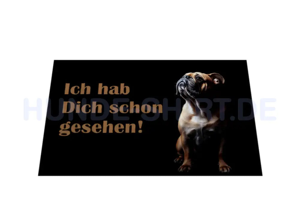 Fußmatte "Old English Bulldog ...schon gesehen" – hunde-shirt.de