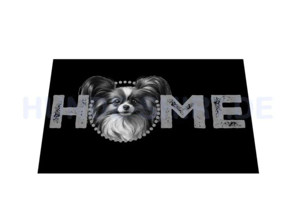 Fußmatte "Papillon - HOME-Edition" – hunde-shirt.de