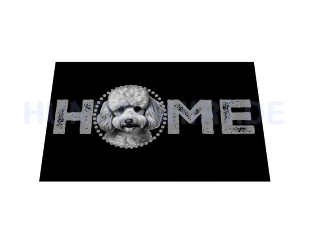 Fußmatte "Pudel - HOME-Edition" – hunde-shirt.de